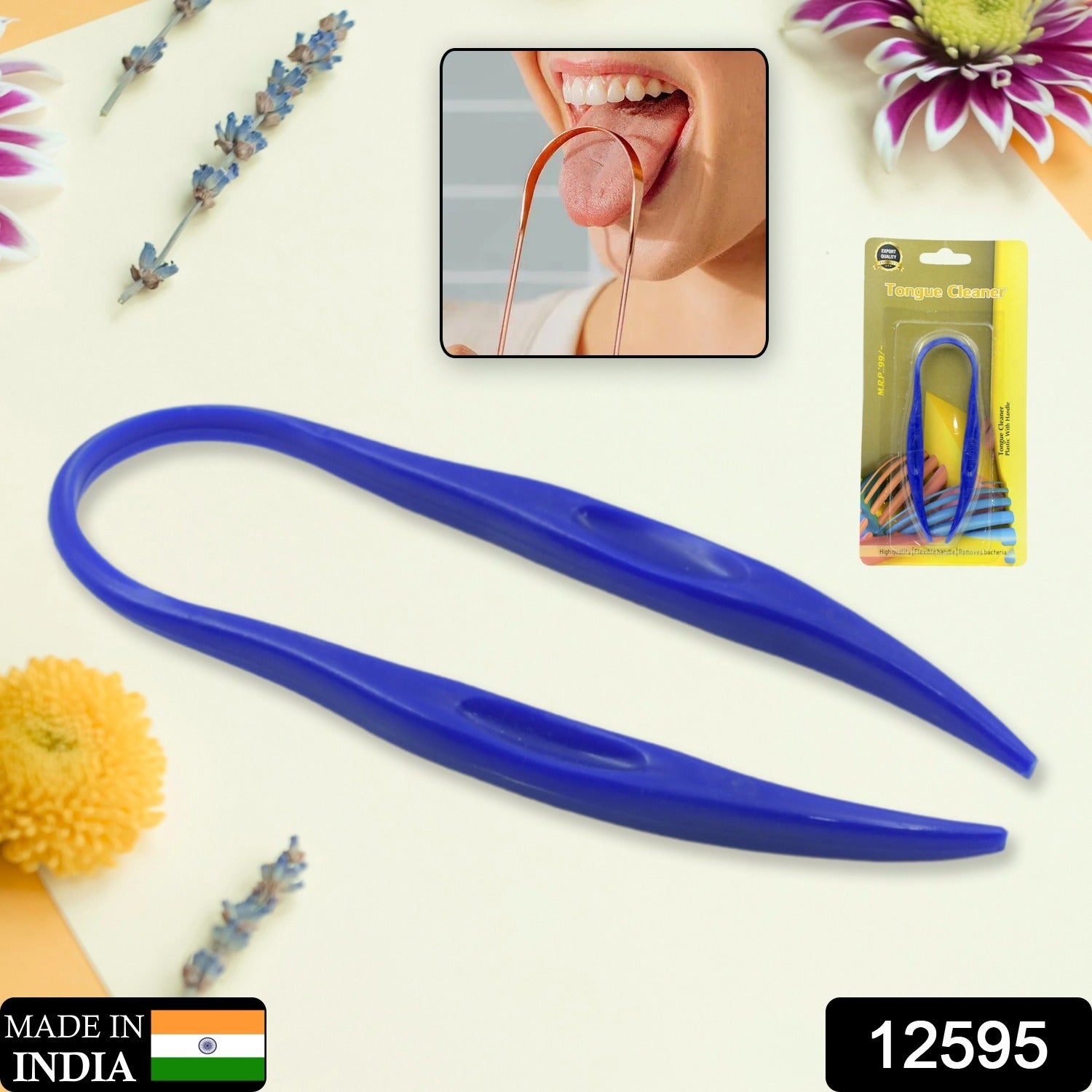 Plastic Tongue Cleaner For Kids & Adults | Tongue Scraper For Bad Breath, Maintain Oral Hygiene for Daily Use | for Fresh Breath & Bacteria Removal | Improved Taste Plastic With Handle Tongue Cleaner (1 Pc ) Plastic Tongue Cleaner For Kids & Adults | Tongue Scraper For Bad Breath, Maintain Oral Hygiene for Daily Use | for Fresh Breath & Bacteria Removal | Improved Taste Plastic With Handle Tongue Cleaner (1 Pc )